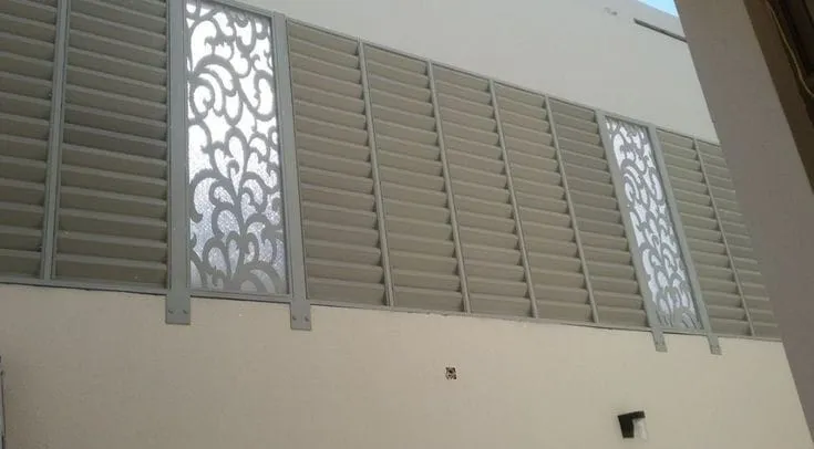 سواتر حديد ليزر ساتر لكسان - سعر متر السواتر حداد في الرياض